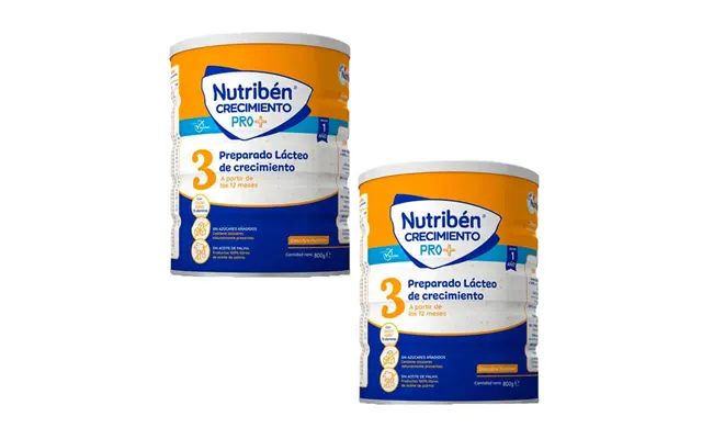 Nutribén Growth Pro 3 Milk - 2 X 800 Gr product image