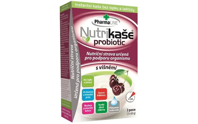 Nutrikashe Probiotic With Bitter Cherries 3 X 60 G product image