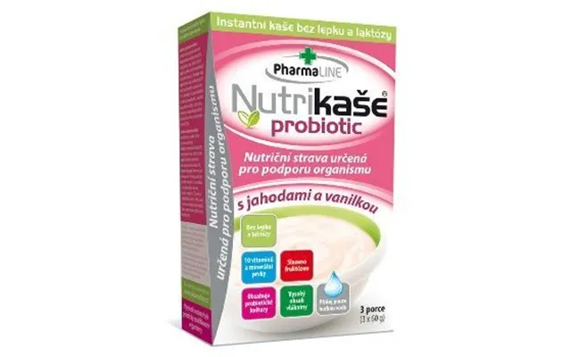 Nutritious Probiotic Mix With Strawberries And Vanilla - 3 X 60 G