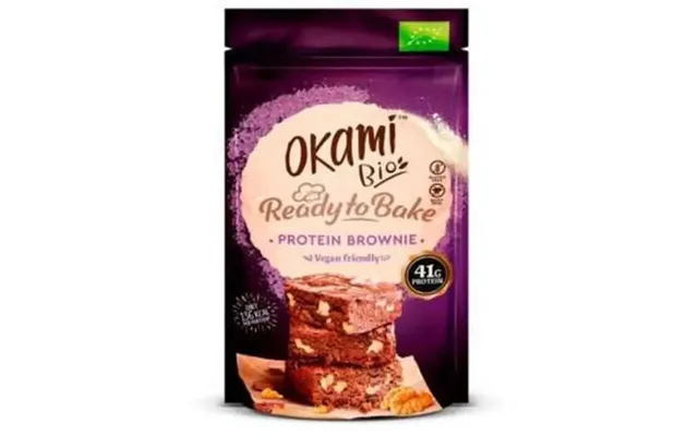 Okami Bio Brownie Mix With Protein 186g Bio Veg