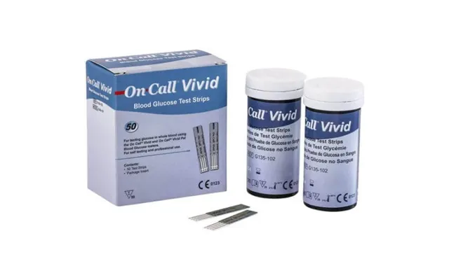 On Call Vivid Blood Glucose Meter - 50 Pieces product image