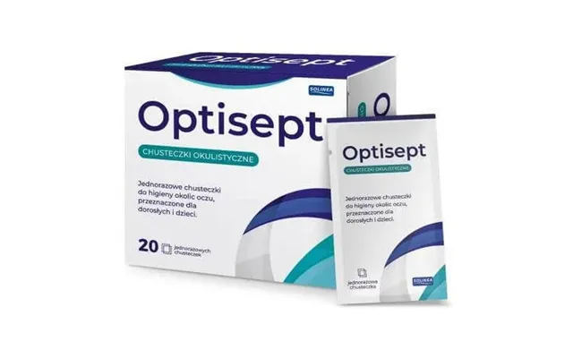 Optisept Ophthalmic Wipes - 20 Pcs