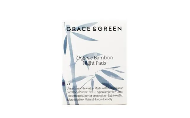 Organic Bamboo Night Pads - 8 Pieces product image