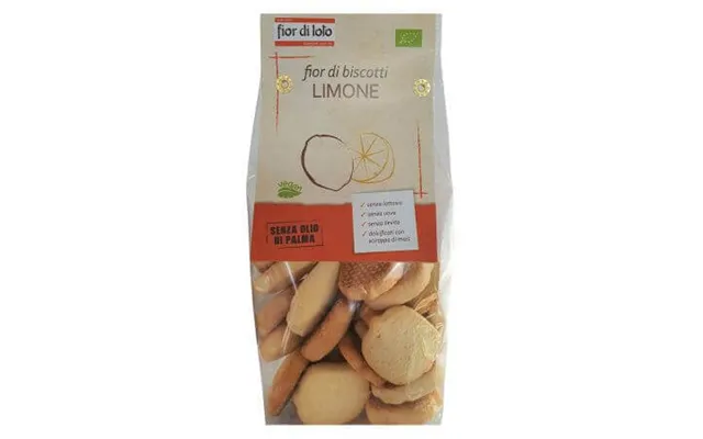 Organic Biscuits With Lemons - 250 G