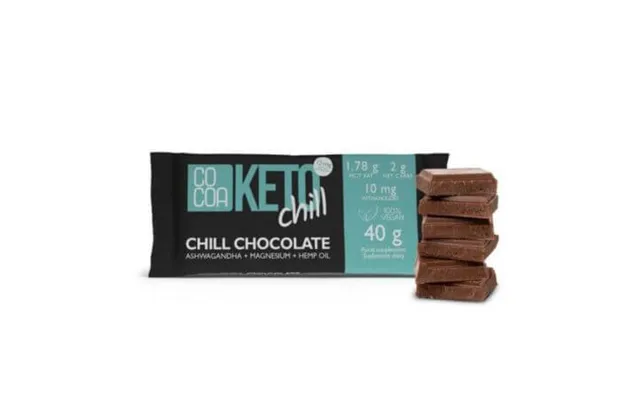 Organic Chocolate With Ashwaganda - Magnesium And Hemp Oil Chill
