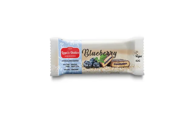 Organic Chocolate-covered Bar With Blueberries - 82 Gr