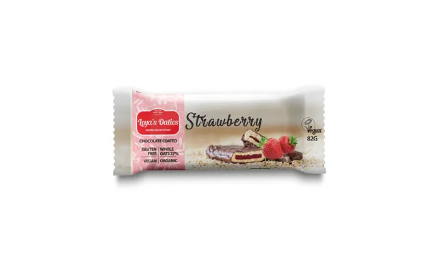 Organic Chocolate-covered Strawberry Bar - 82 G