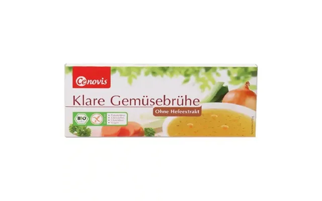 Organic Clear Vegetable Soup Without Yeast Extract - 132 G