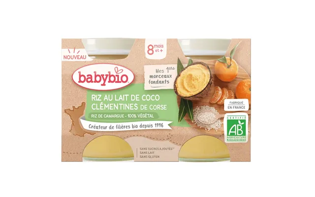 Organic Coconut - Rice And Clemetine Cream