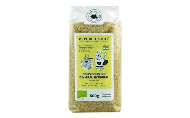 Organic Cous Cous From Whole Wheat - 500 G