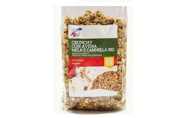 Organic Crunchy Musli With Oats - Apples And Sugar-free Cinnamon