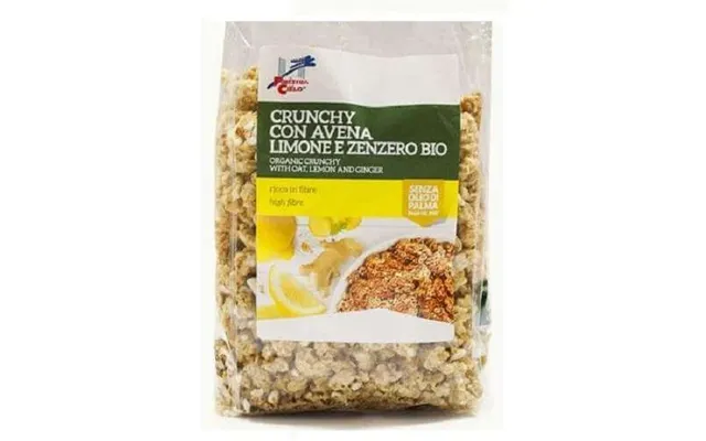 Organic Crunchy Musli With Oats - Lemon And Ginger Without Sugar