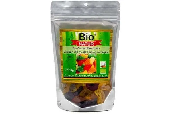 Organic Exotic Fruit Dragees - 150 G