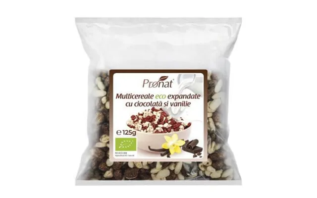 Organic Expanded Multigrain With Chocolate And Vanilla - 125 G