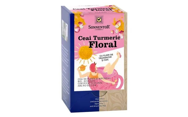Organic Floral Turmeric Tea - 18 Sachets