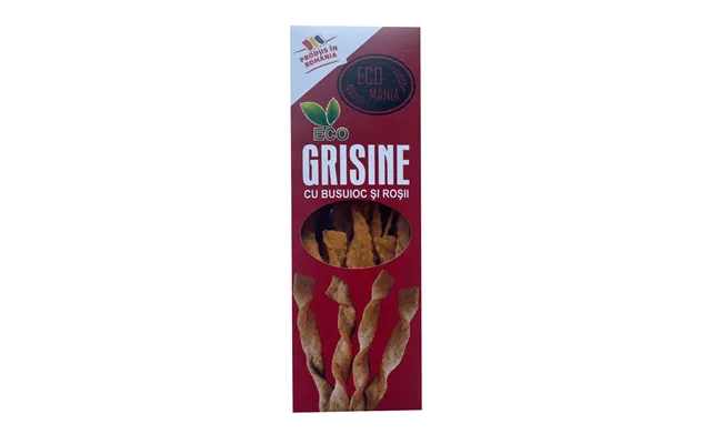 Organic Grisine With Basil And Tomatoes - 125 G