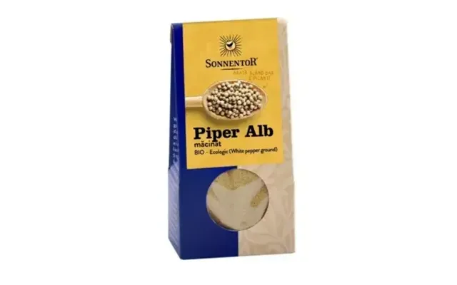 Organic Ground White Pepper - 35 G