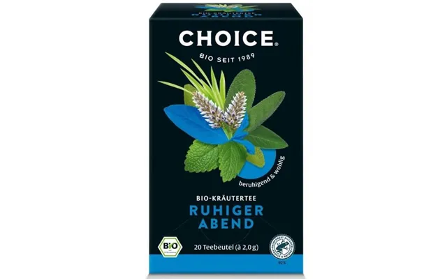 Organic Herbal Tea Quiet Evening Choice - 20 Sachets