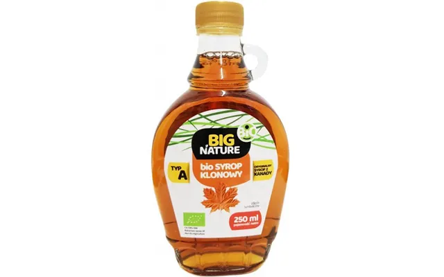 Organic Maple Syrup 250ml Big Nature