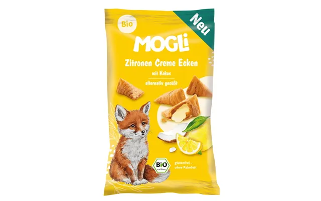Organic Mini Crunchy Mini Rolls - Coconut And Lemon Cream