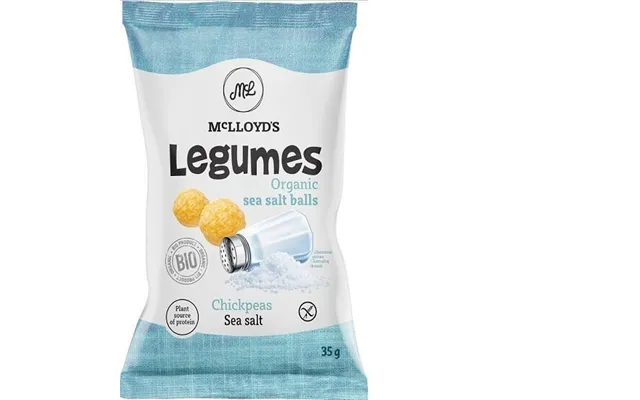 Organic Naut Chips With Sea Salt - 35g