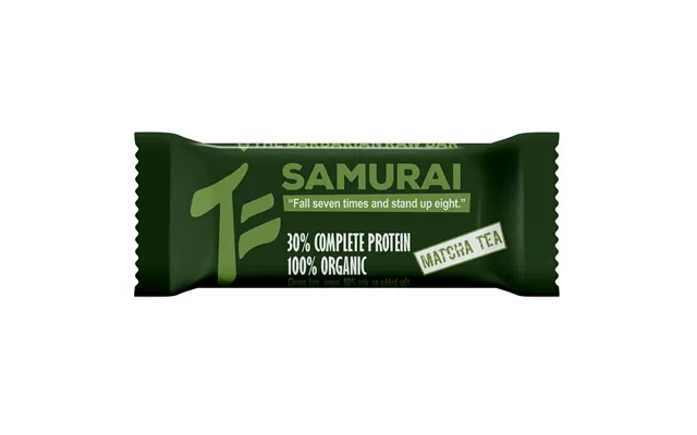 Organic Protein Bar With Matcha Samurai Tea - 50 Gr