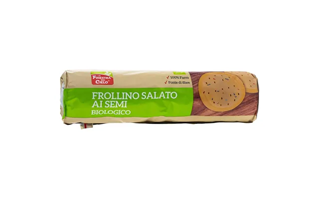 Organic Salted Spelt Biscuits With Seeds Frollino - 310 G