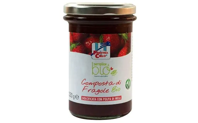 Organic Sugar-free Strawberry Jam - 320 G