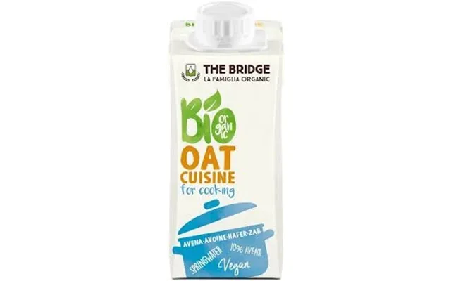 Organic Vegetable Cream From Oats - 200 Ml