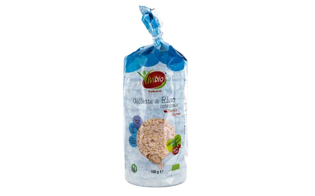 Organic Wholegrain Rice Rounds - Gluten-free