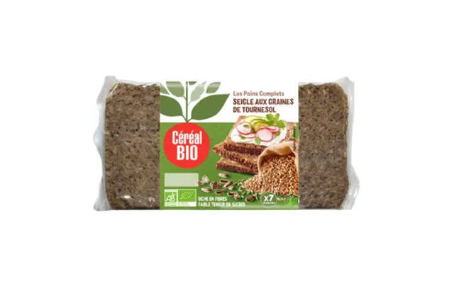 Organic Wholemeal Rye Bread - 500 G