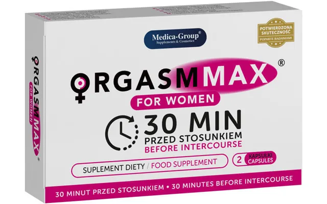 Orgasm Max For Women - 2 Capsules product image