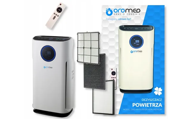 Oromed Oro-air Purifier Hepa Premium Air Purifier Remote Control