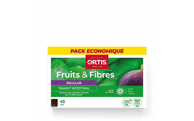 Ortis Fruit & Fiber Regular Intestinal Transit 45 Cubes