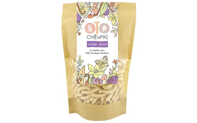 Otolandia Oto Oto Vanilla And Plum Crisps - Sticks