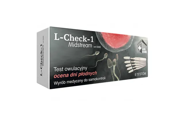 Ovulation Test L-check-1 Midstream - 1 Pack 5 Tests