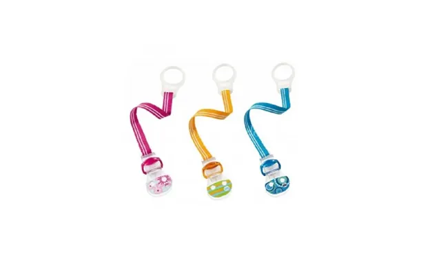Pacifier Chain With Ring - Various Colours