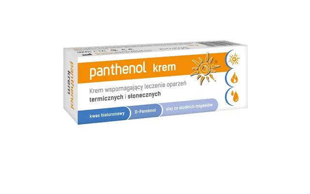 Panthenol - Support Cream For The Treatment Of Thermal And Solar Burns