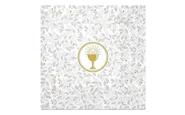 Paper Napkins First Communion 33x33cm 20 Pieces