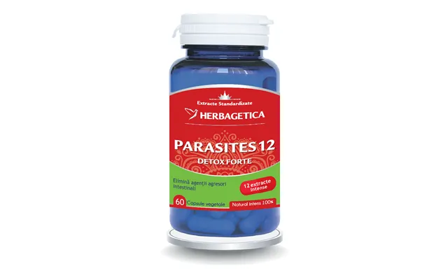 Parasites 12 Detox Forte - 60 Capsules product image