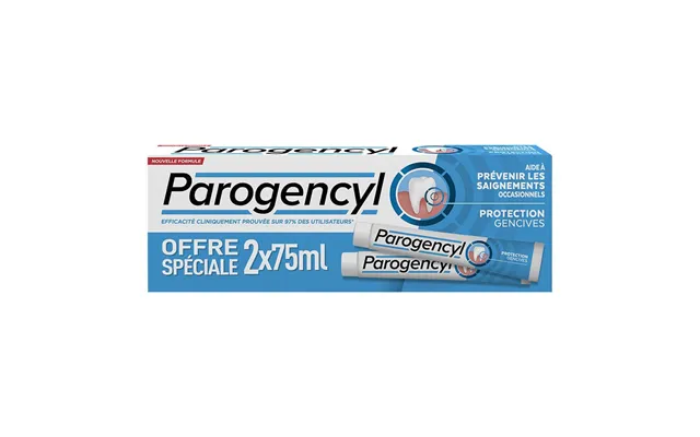 Parogencyl Toothpaste For Gum Prevention 2x75 Ml