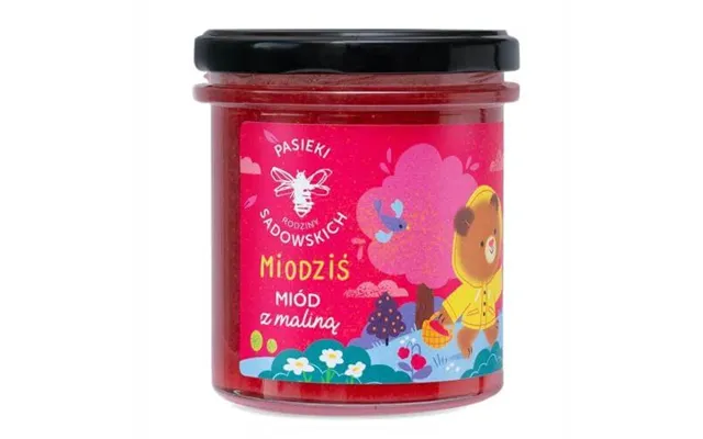 Pasieki Raziny Sadowskich Honey With Raspberry - 430g
