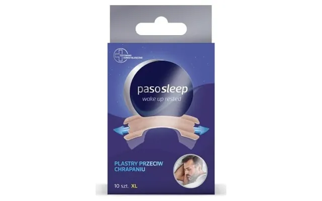 Pasosleep Wake Up Rested Anti Snoring Patch Size Xl, 10 Pieces - Long Term