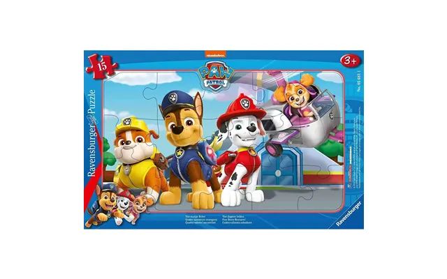 Paw Patrol Frame Puzzle - 4 Years