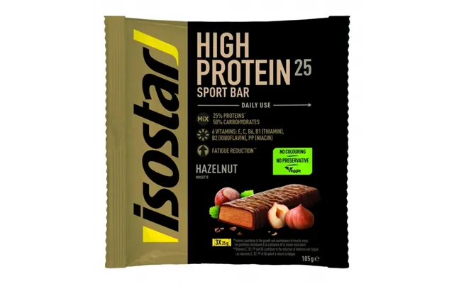 Peanut Flavored Protein Bar High Protein Sport Bar - 3 X 35 G