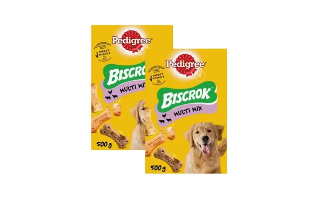Pedigree Biscrok Biscuits Box - 2x500 Gr