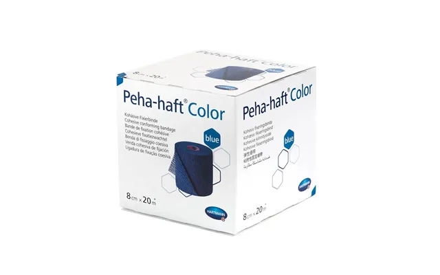 Peha-haft Color Self-adhesive Elastic Tape - Blue 932474