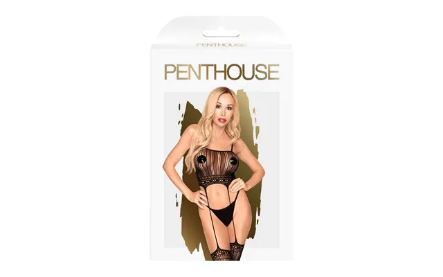 Penthouse Sex Dealer Bodystocking Black Xl