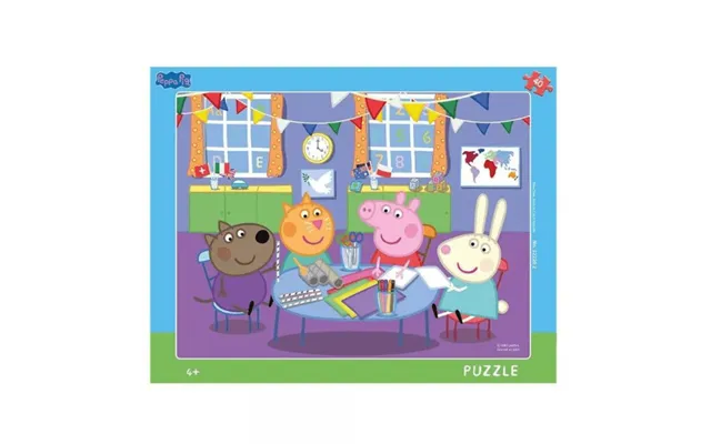 Peppa Pig Frame Puzzle - 40 Pieces