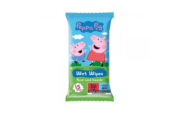 Peppa Pig Strawberry Facial And Sore Wipes - 15 Pieces